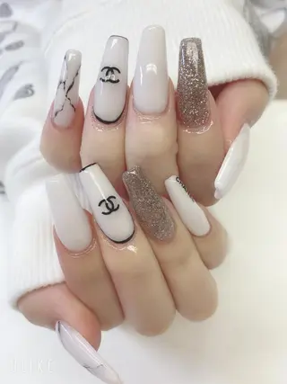 セミロング JNA認定講師🌸 RIEのネイルデザイン