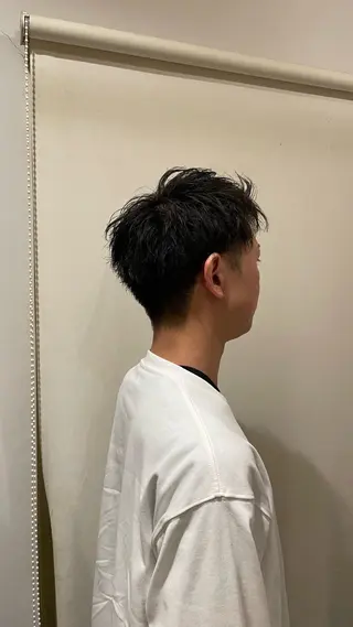 ショート メンズ 椿 大輔のヘアスタイル