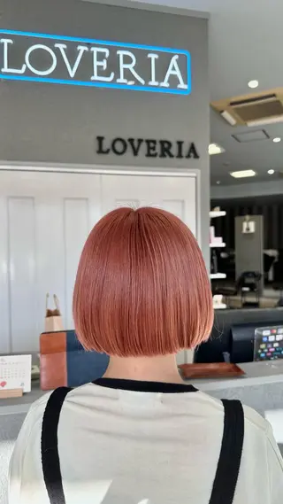 ショート カラー LOVERIA KURUME所属・村上 佳織のヘアスタイル