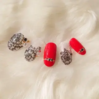 ネイル 下妻市ﾈｲﾙｻﾛﾝ M_styleのネイルデザイン