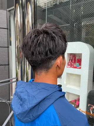 ショート salowin所属・吉ヶ別符 亮祐のヘアスタイル