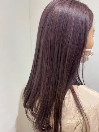 ロング 井上 舞のヘアスタイル
