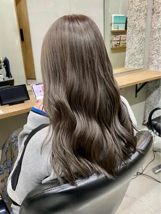 セミロング ANGELICA 吉川智昭のヘアスタイル