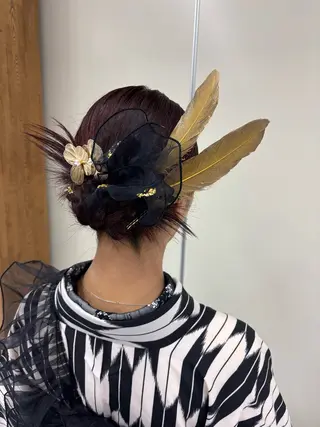 ヘアアレンジ 天野 妃菜のヘアスタイル