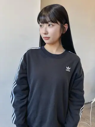 ロング カラー ill.所属・ill［イル］大須 ダブルカラー髪質改善のヘアスタイル