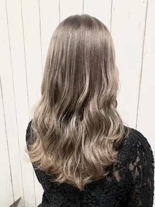 ミディアム カラー パーマ ヘアアレンジ RecheRche【池袋】所属・👑指名率No.1 👑坂口飛翔のヘアスタイル