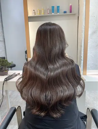 ロング blend渋谷 はなのヘアスタイル