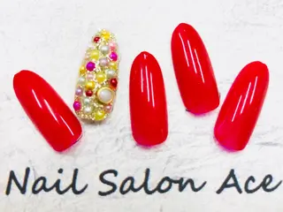 ネイル Beauty Salon Ace（ネイルサロン　エース）所属・池袋フィルイン Ace♡長さだしのネイルデザイン