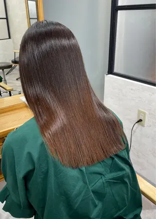 セミロング maria soa/艶髪ヘアのヘアスタイル