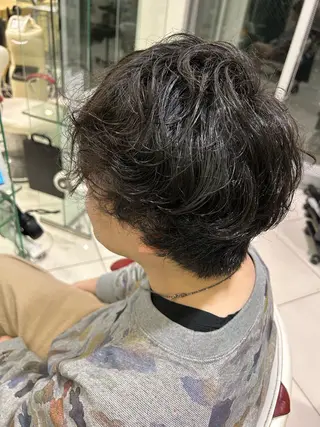 パーマ メンズ 🍀富久 永梨🧸のヘアスタイル