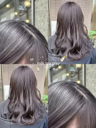 ロング カラー あすか／東橋本 透明感┊愛され🥞のヘアスタイル