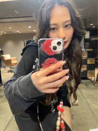 朝斗/ブリーチなし ・Wカラー・エクステのヘアスタイル