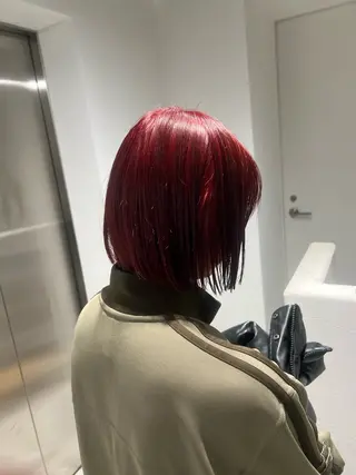 ショート カラー レイヤー/透明感 カラー🌿KANTAのヘアスタイル