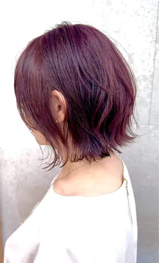 ミディアム カラー WE RULE 札幌店【ウィールールサッポロテン】所属・💫大人ショート 張間　勇介のヘアスタイル