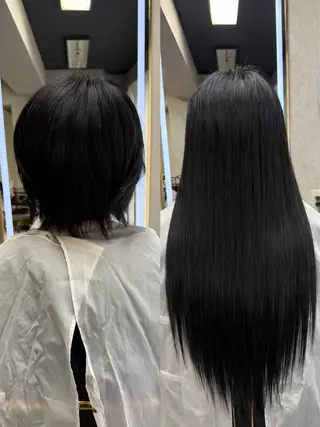 ロング 🐺新宿manabu カットモデル募集中のヘアスタイル