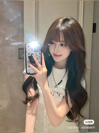 ショート カラー ヘアアレンジ GO TODAY 原宿Verno店所属・韓国系支持率No.1 レイヤー特化/きょうのヘアスタイル