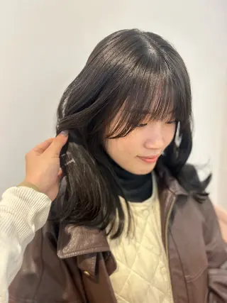 セミロング LaBless あべのキューズモール所属・ヘアセット/艶カラー /まつげパーマ/りおのマツエク・マツパデザイン