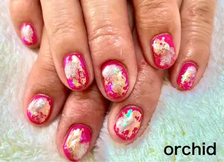 ネイル orchid ♡オーキッドのネイルデザイン