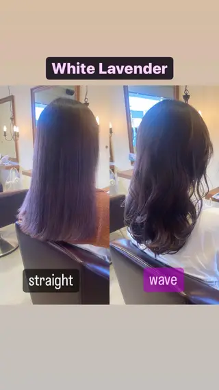 ロング カラー ヘアアレンジ アイブロウ SALOWIN京都河原町Suite店所属・外国人風レイヤー/ ハイトーンSHUのヘアスタイル