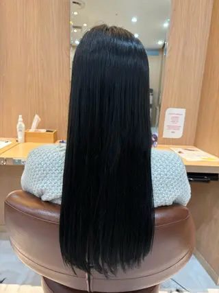 ロング カラー 風間 日和のヘアスタイル