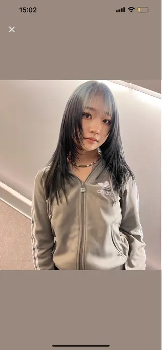 セミロング カラー 🧡色落ちまで2度綺 麗なカラー🧡ヨシキのヘアスタイル