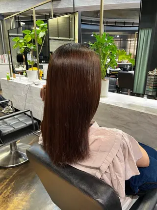 ロング フクシマ ココのヘアスタイル