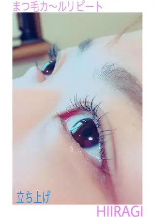 マツエク・マツパ 美容室 HIIRAGIのマツエク・マツパデザイン