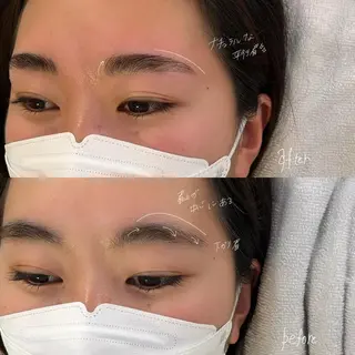 マツエク・マツパ アイブロウ GO TODAY SHAiRE SALON Vellmie店所属・吉祥寺kasumi 🌛eye/browのマツエク・マツパデザイン