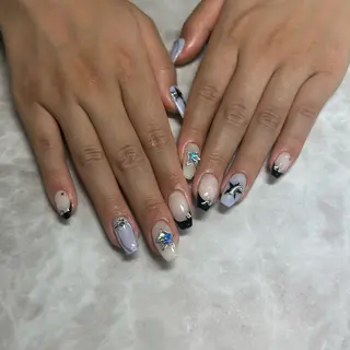 ネイル 韓国/ヌーディー系 ネイル自由が丘のネイルデザイン