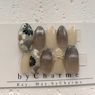 ネイル Ray. ／綺麗目ニュアンスのネイルデザイン