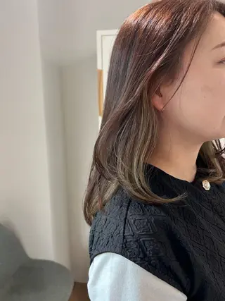 ミディアム タカムラ ミイユのヘアスタイル