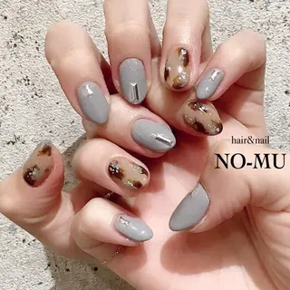 ネイル hair＆nail NO-MU所属・hair＆nail NO-MUのネイルデザイン