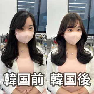 セミロング カラー パーマ ヘアアレンジ メンズ 韓国ヘア×2way 🇰🇷和知拓郎のヘアスタイル