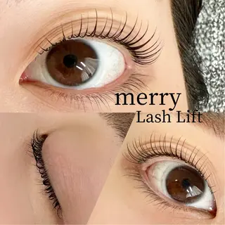 マツエク・マツパ merry Lash Liftのマツエク・マツパデザイン