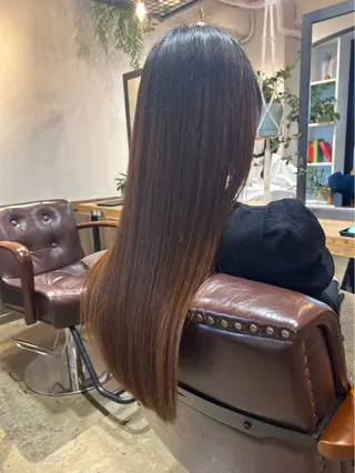 ロング 🌈美髪補正カラー 宮崎圭史🌈のヘアスタイル