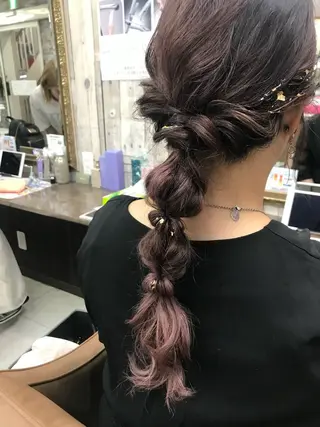 ヘアアレンジ 齋藤 香織のヘアスタイル