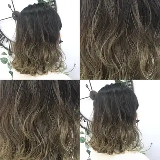 ミディアム ハイトーン💫 エクステ💫maiのヘアスタイル