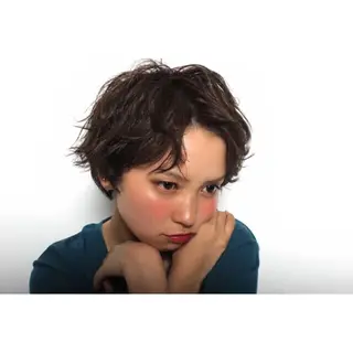 ショート &-hair salon 髪質改善＆ツヤ髪＆美髪所属・＆-HAIR佐藤 ゆいモデル募集中のヘアスタイル