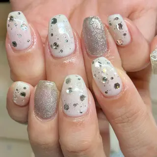 ショート ネイル ネイルサロン　リリーブランシュ所属・森 瑞紀のネイルデザイン