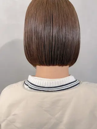 ミディアム カラー 川本 裕🌿のヘアスタイル