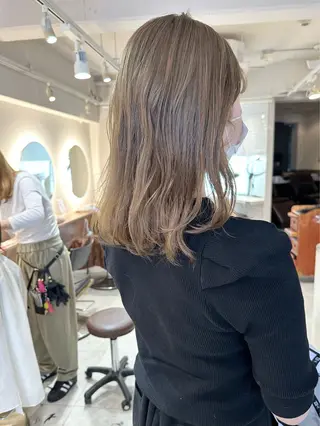 セミロング カラー パーマ ヘアアレンジ メンズ キッズ ネイル マツエク・マツパ アイブロウ 🦕ウルフカット 🦕ａｋｉｈｏのヘアスタイル