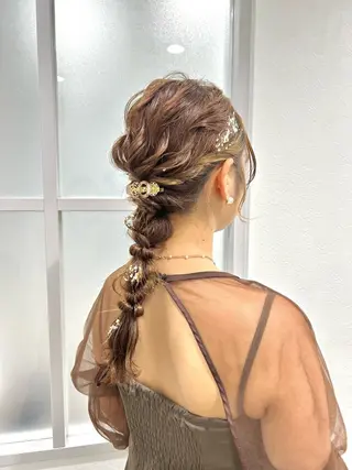 ヘアアレンジ ミウラ コトミ🩵のヘアスタイル