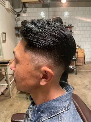 ショート メンズ オオシロ ユウマのヘアスタイル