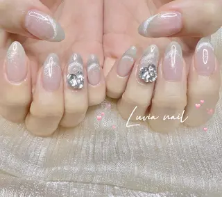ネイル 🎀Luvia ワンホンネイル💫のネイルデザイン