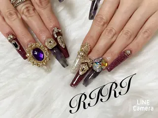 ネイル riri オーナーのネイルデザイン