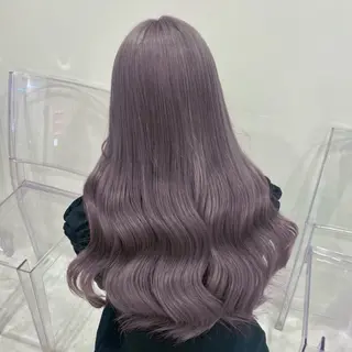 ミディアム カラー 🎀🧁ダメージレス 艶髪カラー🧁🎀のヘアスタイル