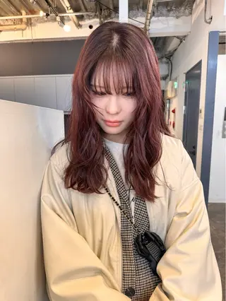 セミロング レイヤーカット/ 火ノ見🪡のヘアスタイル