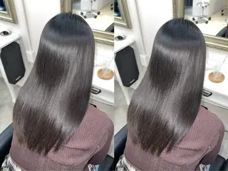ロング 早﨑 映天のヘアスタイル