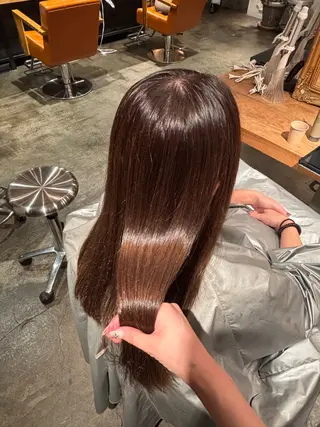 ロング ワンホン/艶髪/韓国 🦋kokona🦋のヘアスタイル