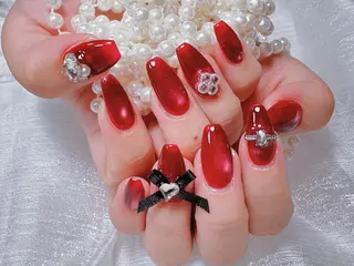 ネイル 🎀鈴音🎀 ワンホンネイルのネイルデザイン